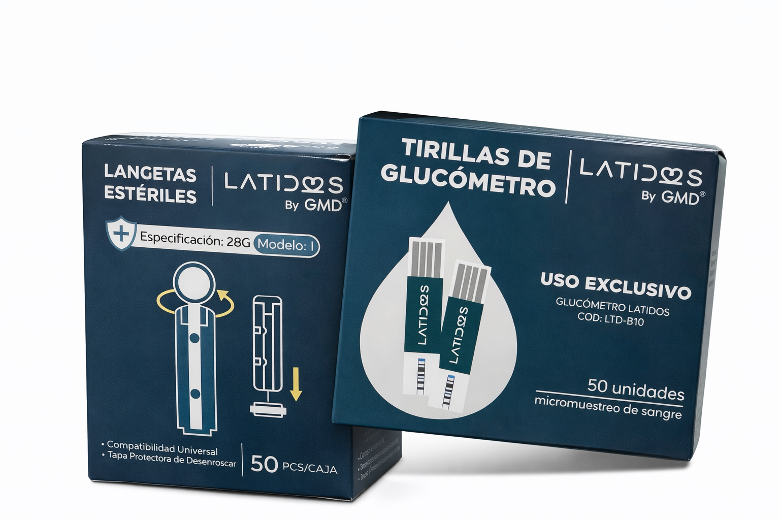 Combo Control Glucosa (Tiras + Lancetas)