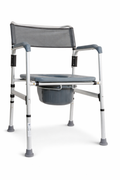 Silla Sanitaria Plegable en Aluminio Sin Ruedas