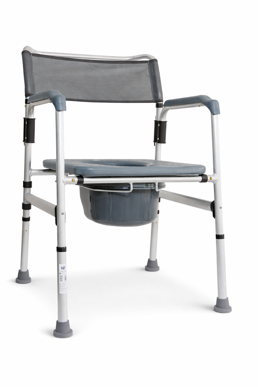 Silla Sanitaria Plegable en Aluminio Sin Ruedas