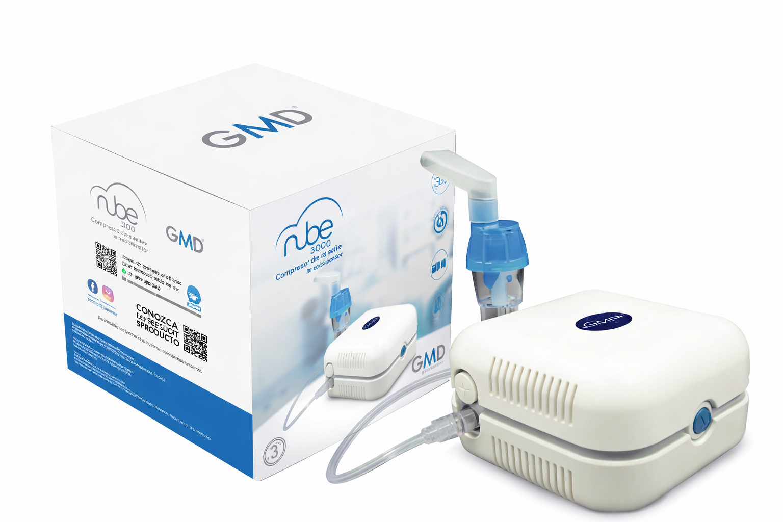 Compresor Nebulizador | Nube 3000