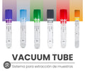Tubos vacutainer para laboratorio gradilla x 100 und.